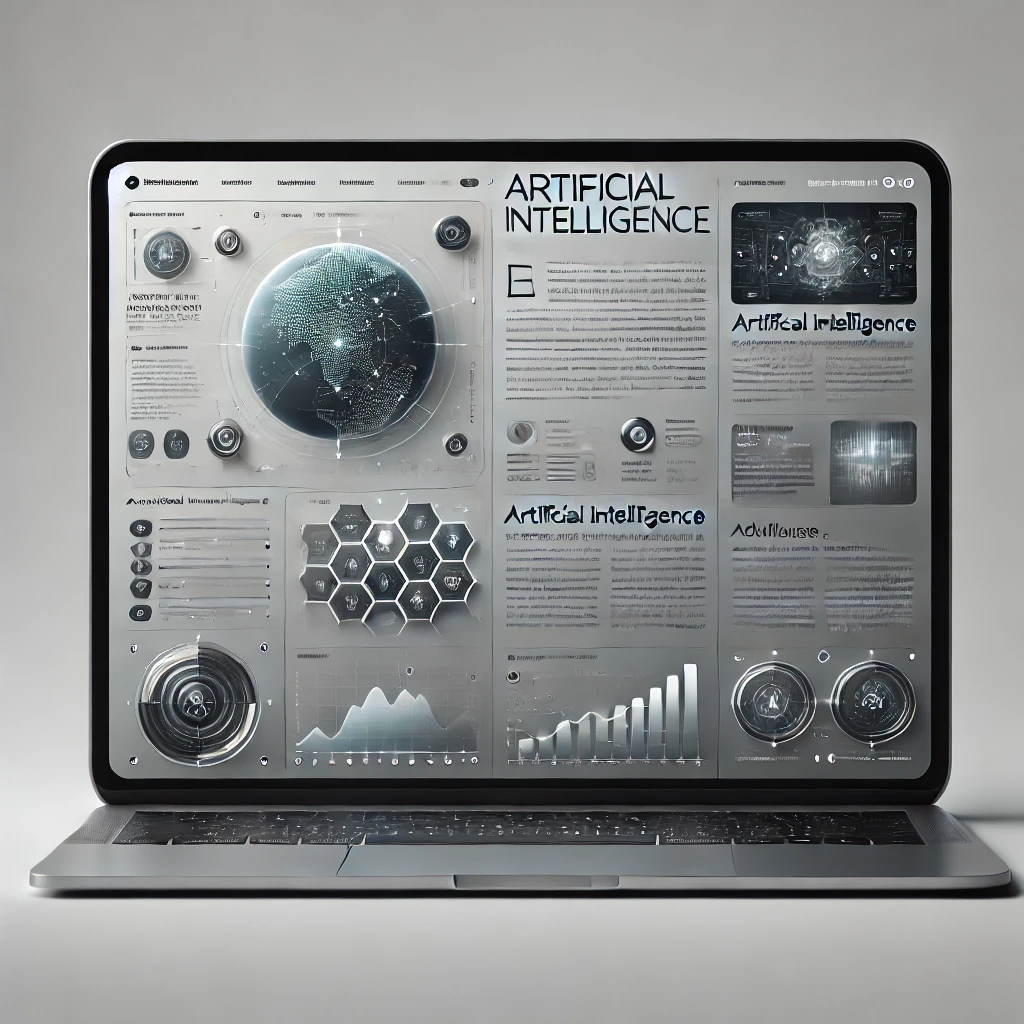 Sleek and Modern Webpage Layout